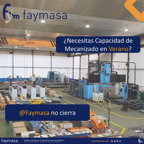 Servicio continuo en verano Faymasa a tu disposición Faymasa