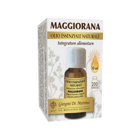 Maggiorana Olio Essenziale Naturale 10 Ml