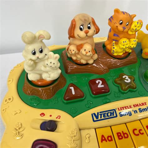 Vtech Little Smart Sing'n Smile Pals Toy Vintage 1996 - Etsy