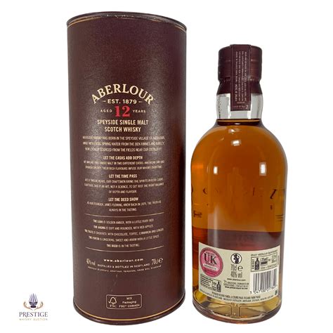 Aberlour 12 Year Old Double Cask Matured Auction Prestige Whisky Auction