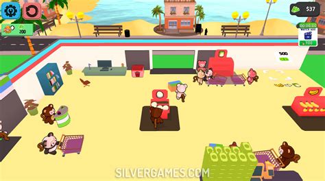 Mini Monkey Mart Speel Online Op Silvergames 🕹️