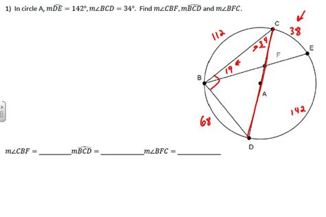 Inscribed Angle Theorem Formula