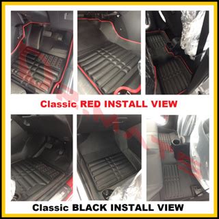 1SET PERODUA 5D Carpet Car Floor Mat Alza Veloz Aruz Ativa Axia Bezza