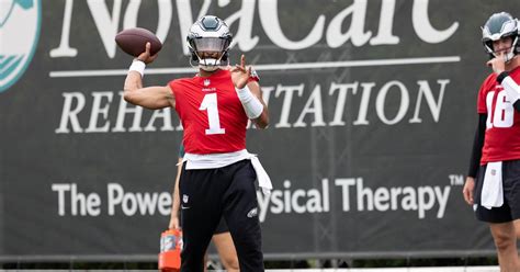 Jalen Hurts Watch How Did Eagles QB Look At Training Camp Practice