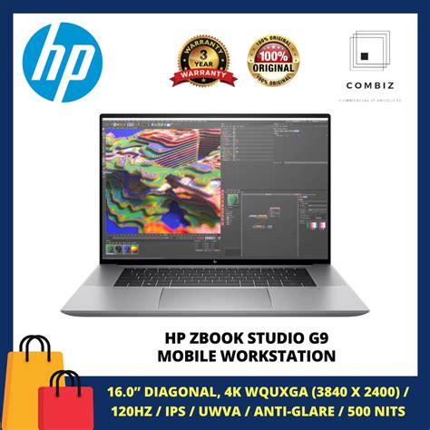 HP ZBOOK STUDIO G9 MOBILE WORKSTATION PRE ORDER Shopee Malaysia