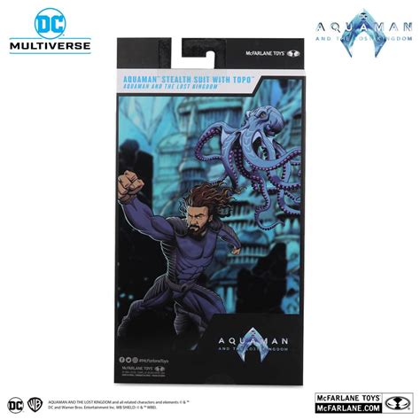 Aquaman Y El Reino Perdido Figura Dc Multiverse Aquaman Stealth Suit