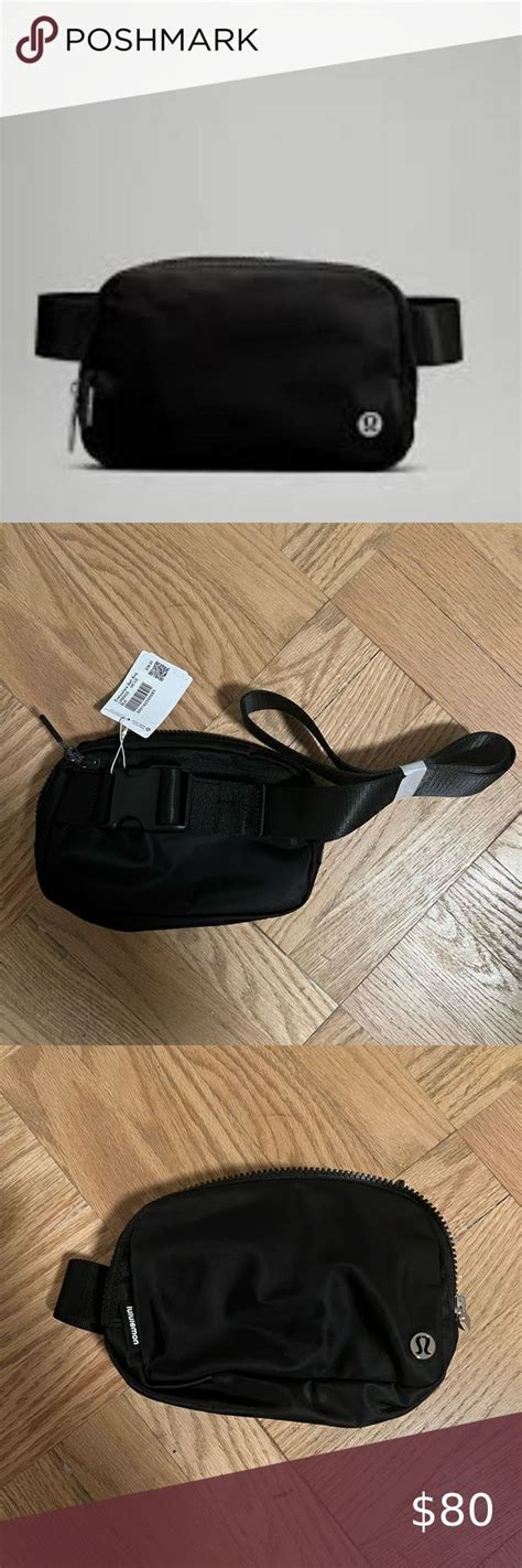 Lululemon Everywhere Belt Bag Black Crossbody Bag Unisex Nwt Ebb Lulu