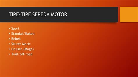 Sepeda Motor Di Indonesia Tipe Tipe Sepeda Motor Sport Standar Naked