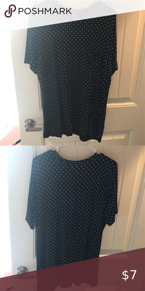 Abercrombie Fitch Navy Polka Dot Tee Navy Polka Dots Abercrombie