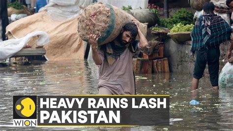 Pakistan Karachi Inundated Due To Rain Water Two Deaths Have Been Reported Due To Heavy Rains