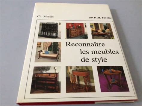 Reconna Tre Les Meubles De Style P M Favelac Eur Picclick Fr