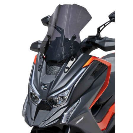 KYMCO 360 DTX 2022 BULLE PARE BRISE TOURING ERMAX NOIR CLAIR TO41023