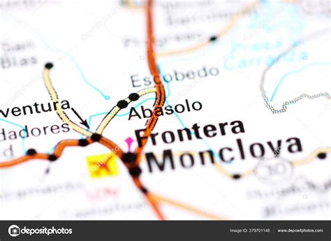 Abasolo Mexico Map — Stock Photo © aliceinwonderland2020 #379701148