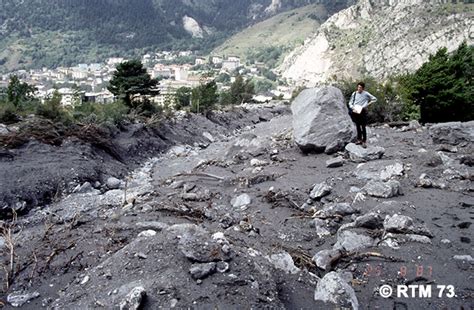 Modane Lave Torrentielle Catastrophes Naturelles Lave