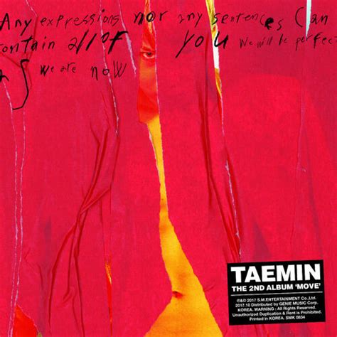 TAEMIN - MOVE - The 2nd Album: lyrics and songs | Deezer