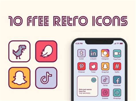 10 Free Retro Icons For IOS Freebiesbug