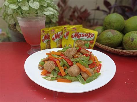 Resep Tumis Buncis Bakso Ala Masako Dapur Umami