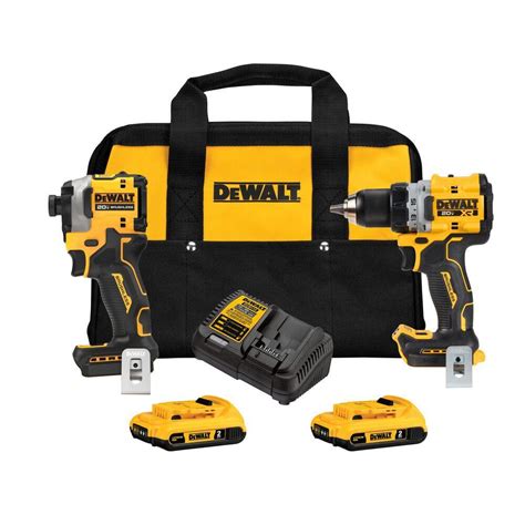 Dewalt V Max Xr Cordless Drill Driver Atomic Impact Driver Tool