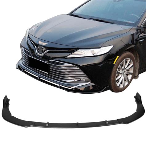 Toyota Camry Se Style Front Bumper Lip Matte Black