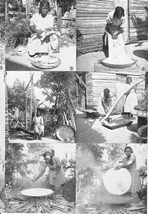 Garifuna Women Making Cassava Bread Painting By Isiah Nicholas Plus