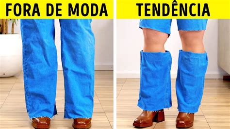 Truques de Moda e DIYs para Roupas que Mudarão a Sua Vida YouTube