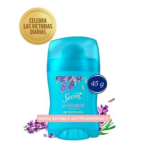 Precios Antitranspirante En Barra Secret PH Balanced 45g Compara Y