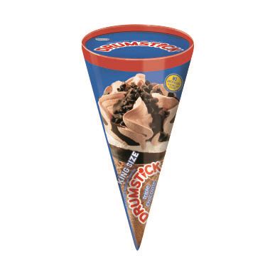 King Size Vanilla With Chocolatey Swirls Sundae Cone 45 OFF