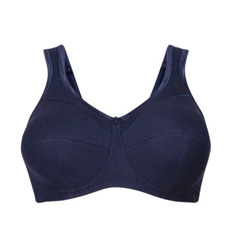 Reggiseno In Cotone Senza Ferretto Anita Jana Blu