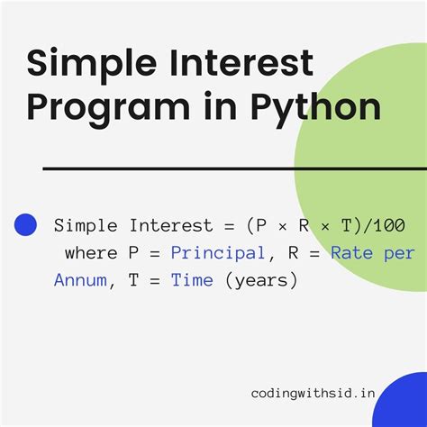 Python Program To Calculate Simple Interest And Compound Interest