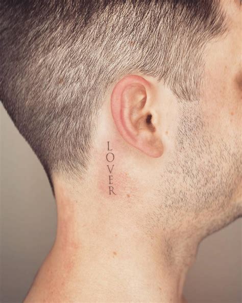 Details More Than Behind The Ear Tattoos Words In Coedo Vn