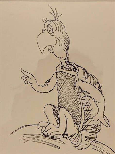 Drseuss Original Drawing Hand Signed Framed Rare 4561484109