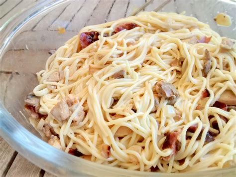 Esparguete à Carbonara Iguaria Receita e Culinária