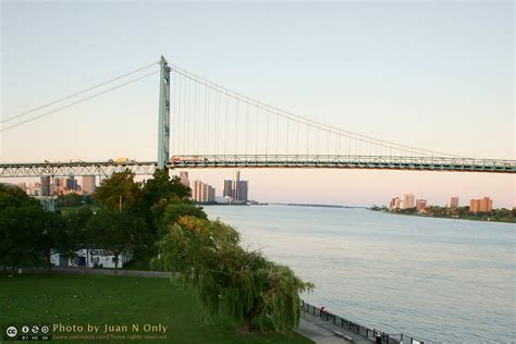 Aerial View Of Ambassador Bridge From Riverside Park [dsc0… Flickr