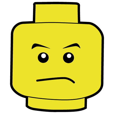 Lego Man Head With Images Lego Head Lego Lego Party