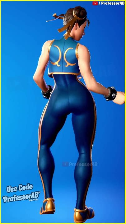 Fortnite Made You Look Emote With Chun Li Skin Thicc 🍑😜 New Icon Series