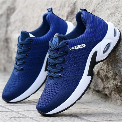 Mens Casual Breathable Mesh Sneakers Comfortable Mens Shoes Mens