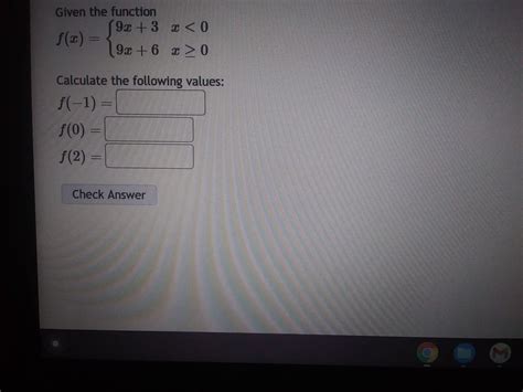 Answered Given The Function 9x 3 X