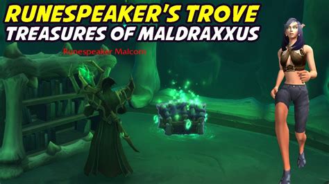 Runespeakers Trove Treasures Of Maldraxxus Youtube