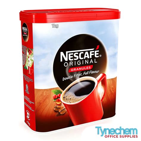 NESCAFE ORIGINAL COFFEE 1kg 555 Mugs - Tynechem
