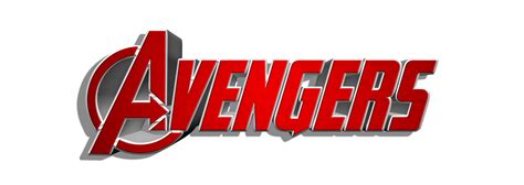 Red Avengers Emblem Superhero Symbol Comic Logo Transparent PNG