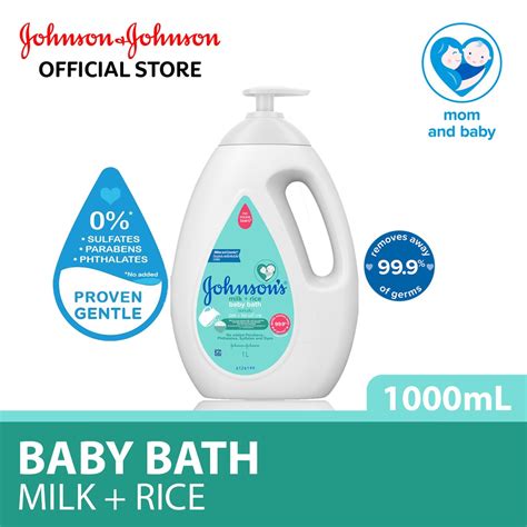 Johnson S Baby Milk Rice Bath Ml Shopee Malaysia