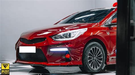 Chịu chơi như chủ xe Hyundai Accent bỏ hơn 100 triệu đồng chỉ để độ