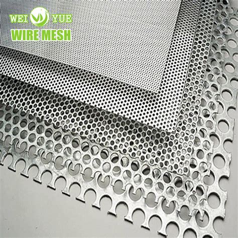 Painted Polished Stainless Steel Perforated Metal Mesh Plate