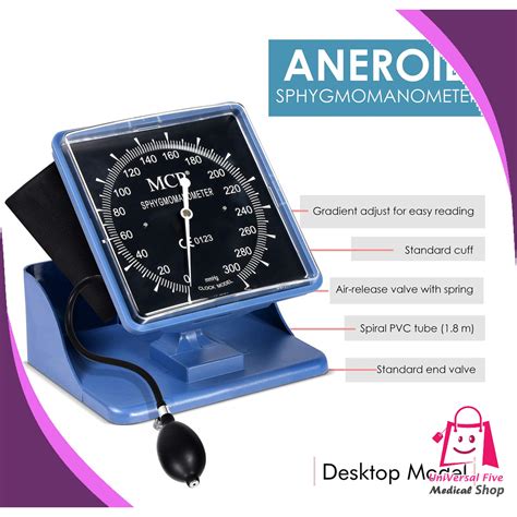 Desk And Wall Type Blood Pressure Aneroid Sphygmomanometer With Or