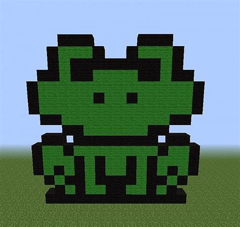 Frog Mario Pixel Art 1.20/1.19.2/1.19.1/1.19/1.18/1.17.1/1.17/Forge ...