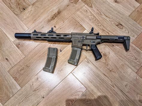 Ares Amoeba Am Honey Badger Electric Rifles Airsoft Forums Uk