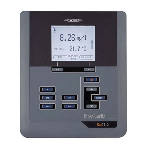 WTW DO 7310 InoLab 7310 Advanced DO Benchtop Meter With Galvanic Probe