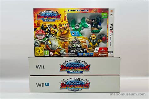 Skylanders Superchargers Racing 3ds Starter Pack Mario Museum