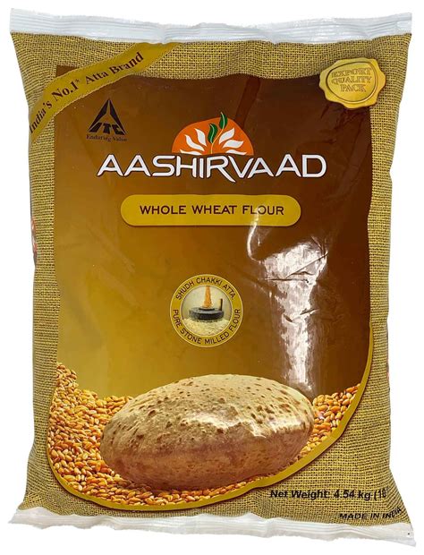 Buy Aashirvaad Whole Wheat Atta 10 Lbs Apna Bazar Cash And Carry