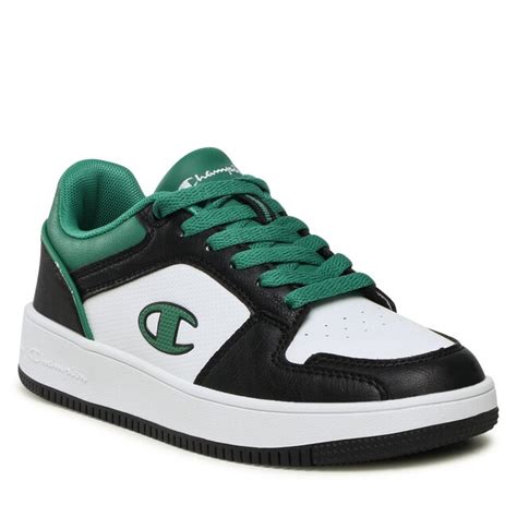 Sneakersy Champion Rebound 2 0 Low B Gs S32415 CHA WW001 Wht Green